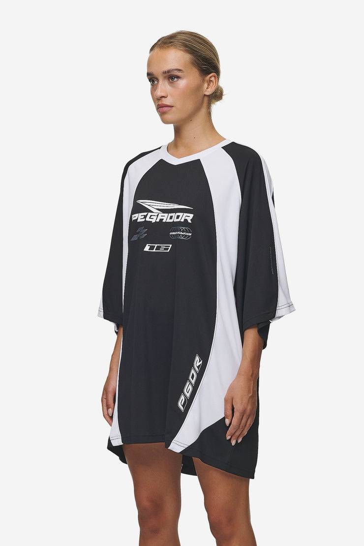 Pegador Moni Tricot Dress Black White Letzter Tag