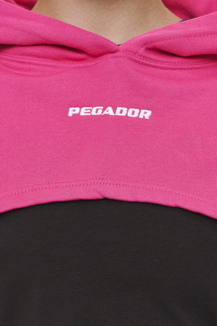 Pegador Mina Super Cropped Hoodie Washed Digital Pink Bis zu 60% Rabatt