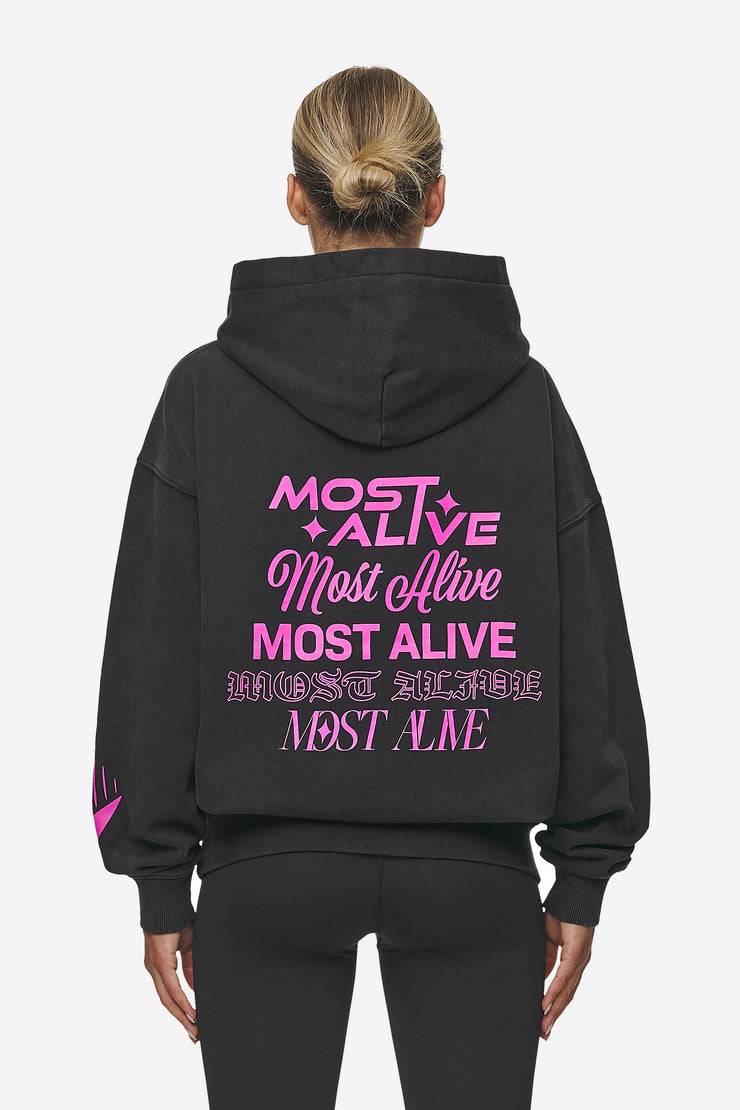 Pegador Mei Oversized Hoodie Vintage Black Bis zu 65% Rabatt