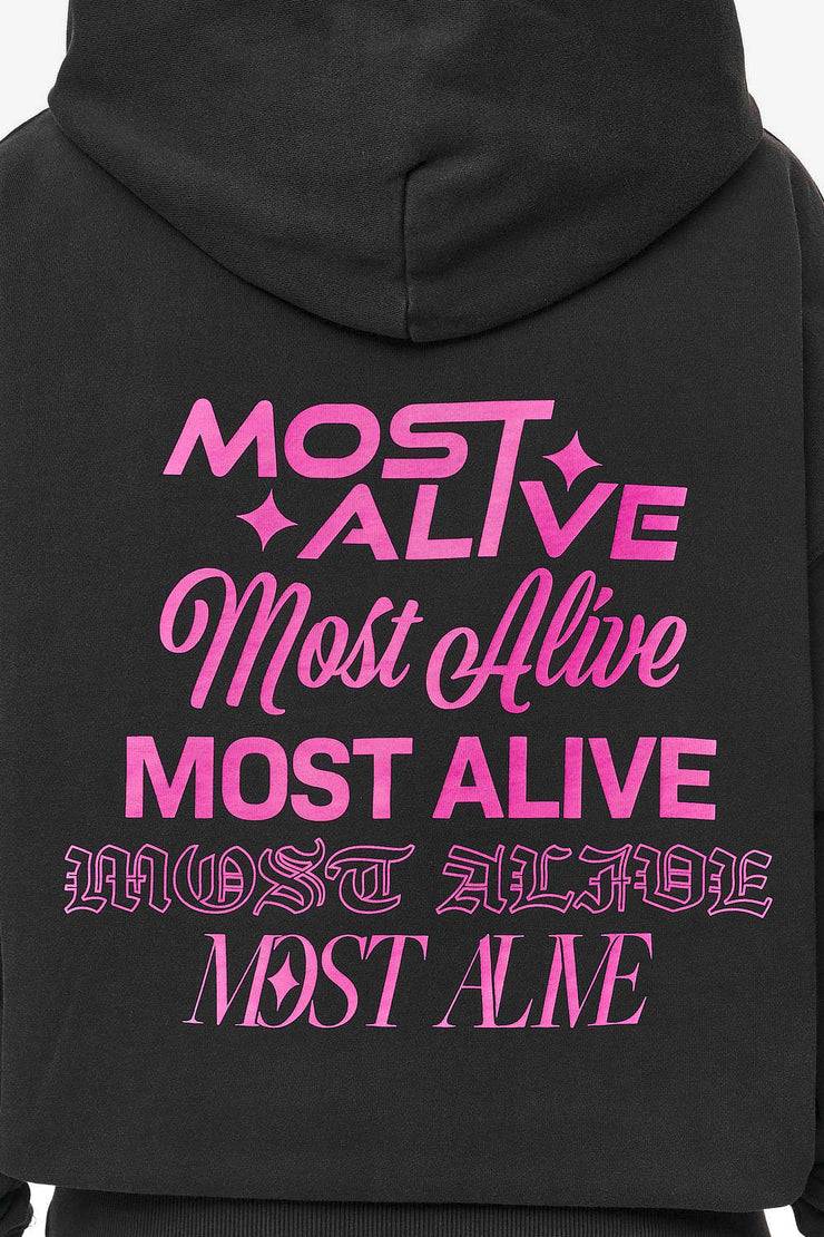 Pegador Mei Oversized Hoodie Vintage Black Bis zu 65% Rabatt
