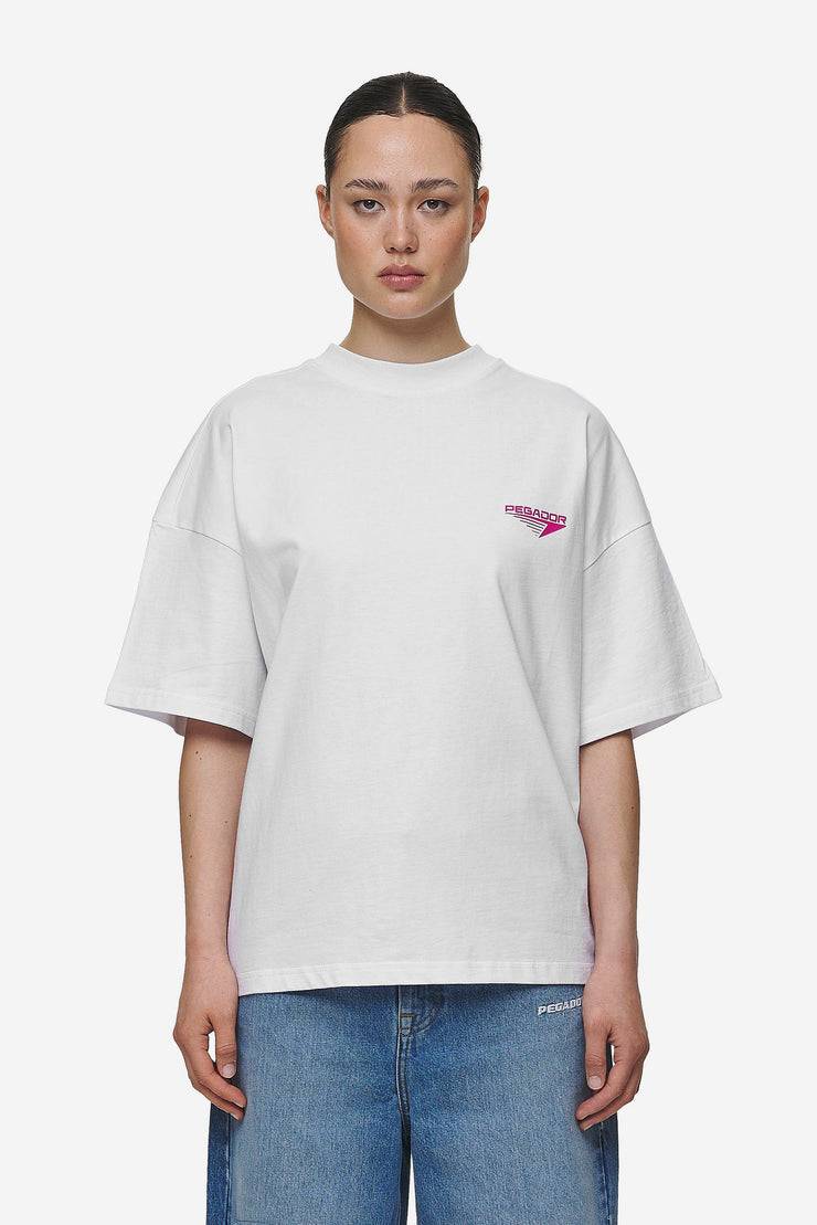 Pegador Mei Heavy Oversized Tee White Nur für heute