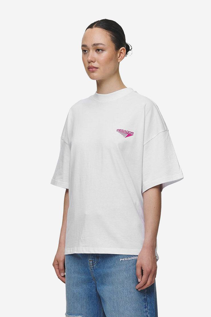 Pegador Mei Heavy Oversized Tee White Nur für heute