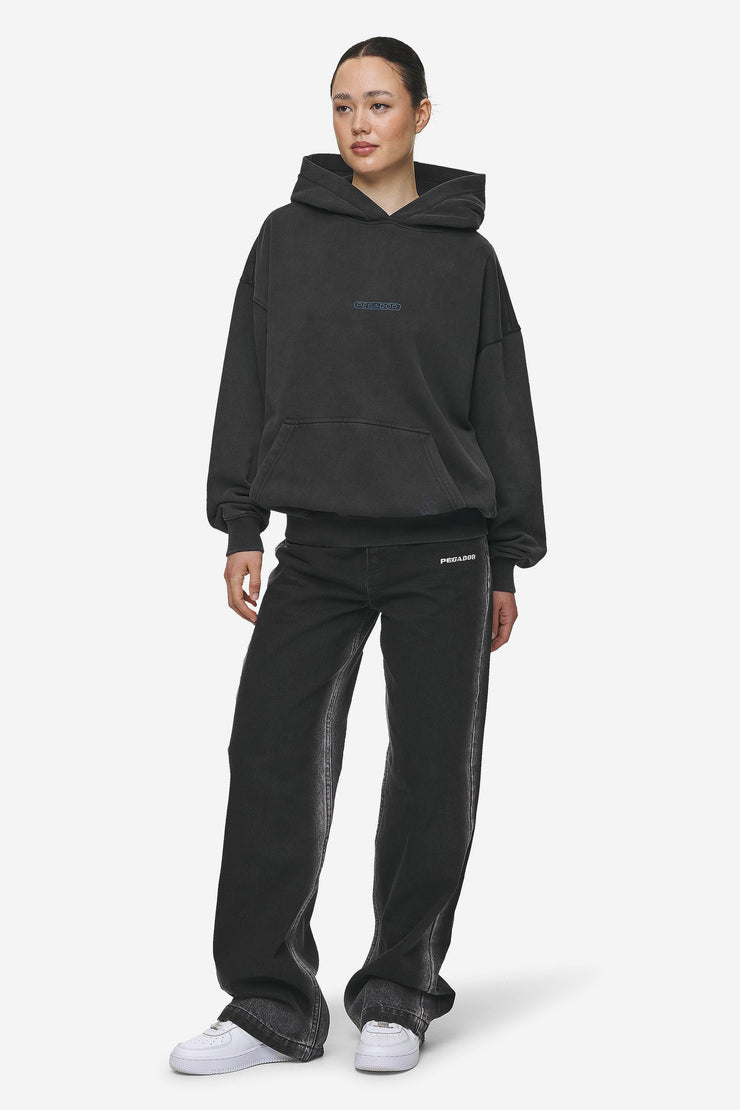 Pegador Thea Oversized Hoodie Vintage Black Bis zu 55% Rabatt