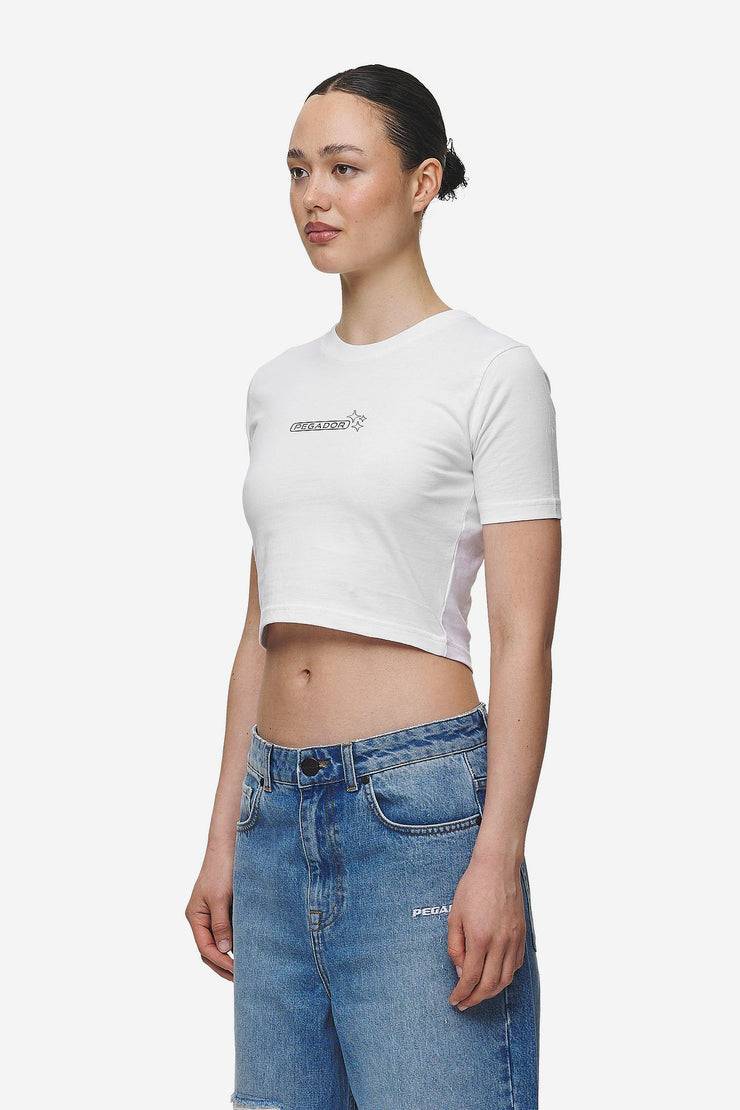 Pegador Thea Baby Tee White Discount Store für neue Produkte
