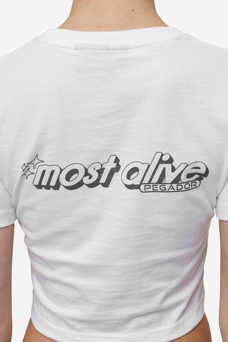 Pegador Thea Baby Tee White Discount Store für neue Produkte