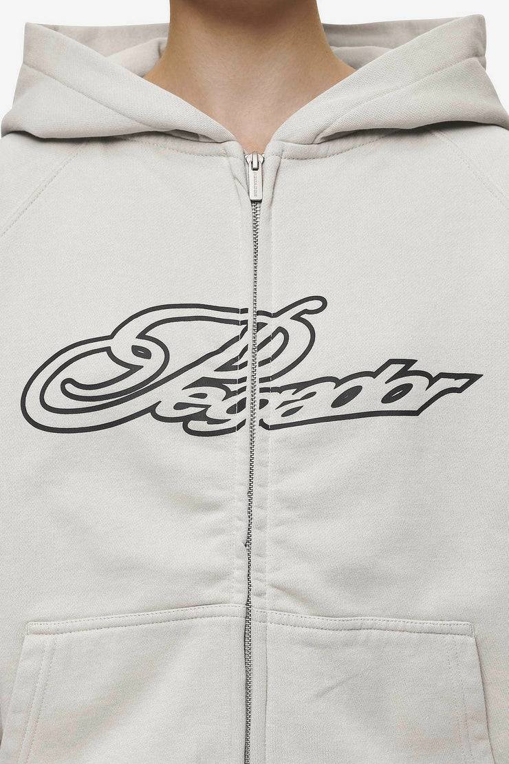 Pegador Anna Oversized Sweat Jacket Washed Moon Grey Super Rabatt