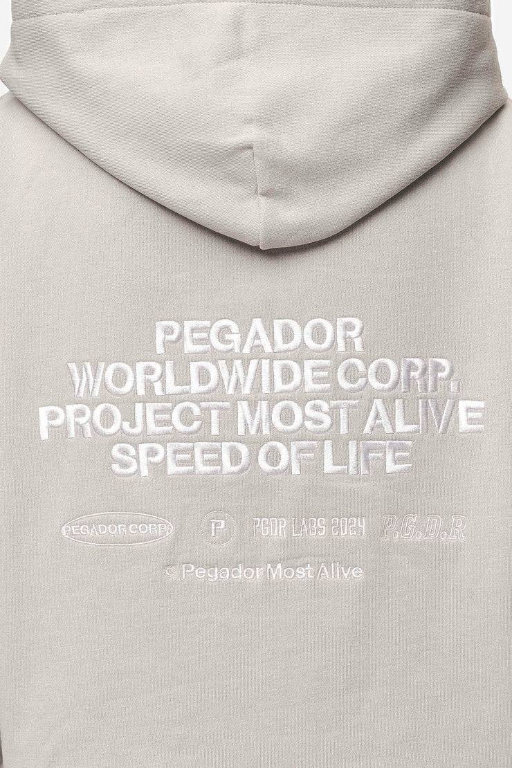 Pegador Sora Oversized Hoodie Washed Moon Grey Begrenzt auf 3 Tage