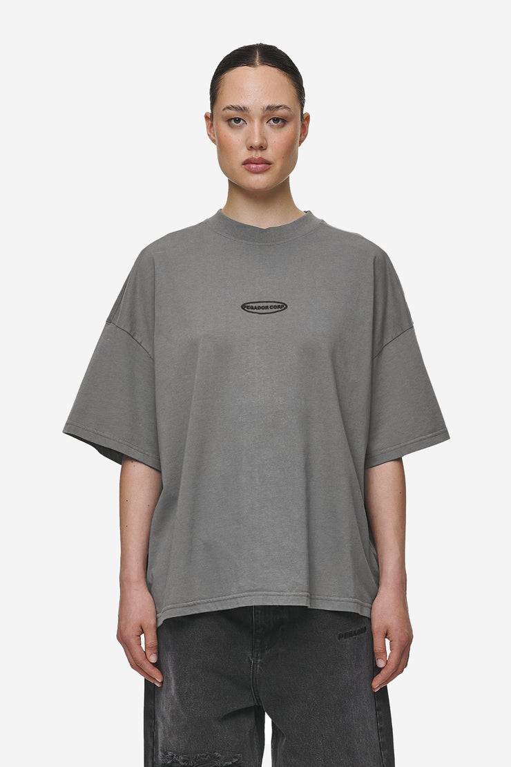 Pegador Sora Heavy Oversized Tee Washed Deep Grey Speichern exportieren