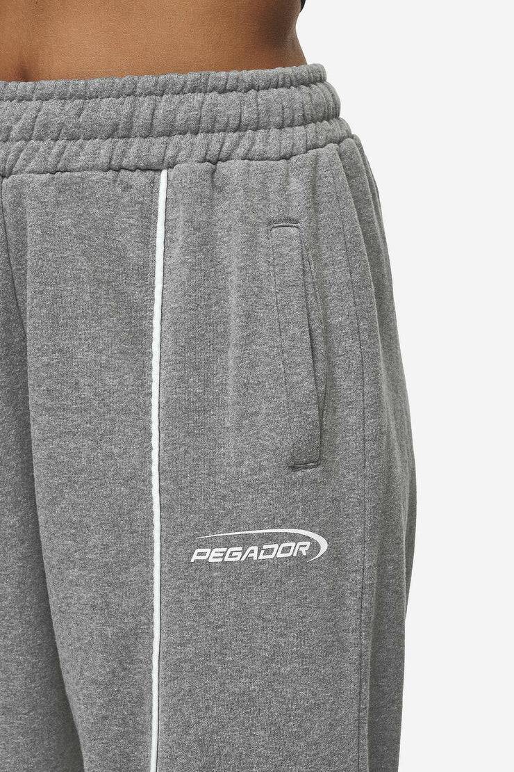 Pegador Silvi High Waisted Sweat Pants Deep Grey Melange Rabatte dieses Monats