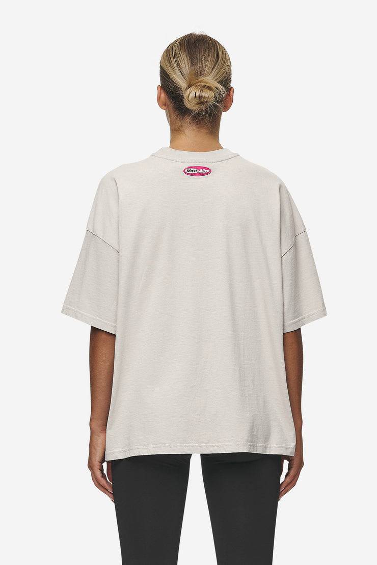 Pegador Tori Heavy Oversized Tee Washed Moon Grey 2025