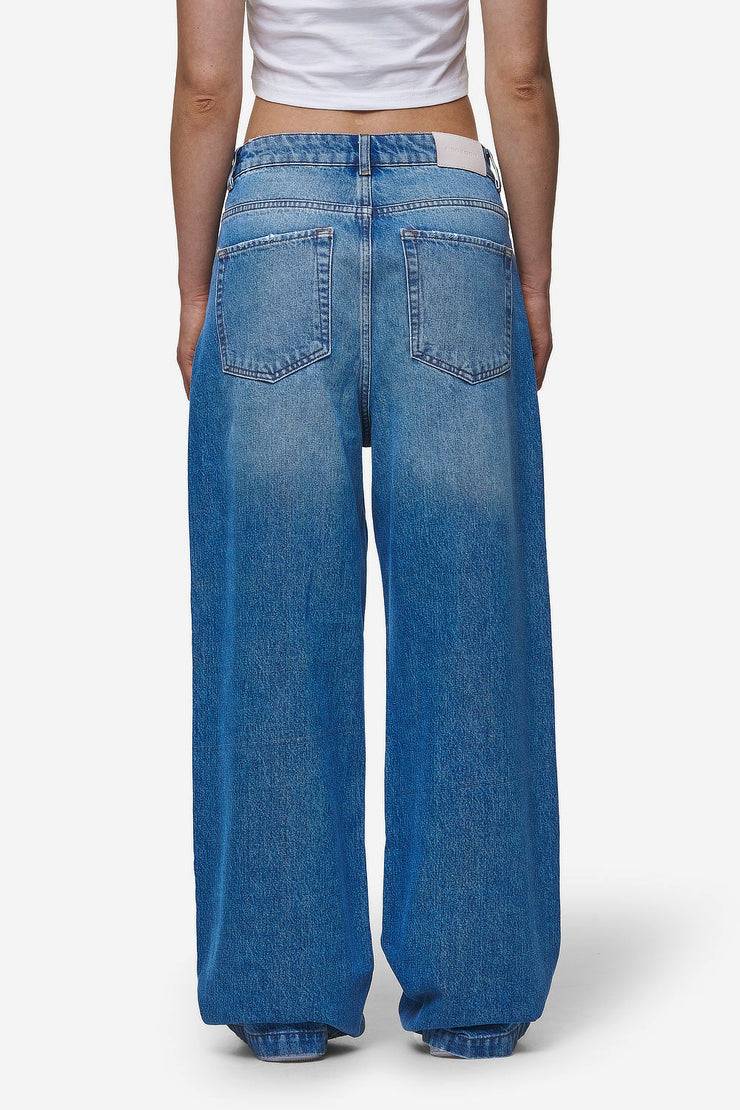Pegador Mally Super Baggy Jeans Washed Blue im Angebot
