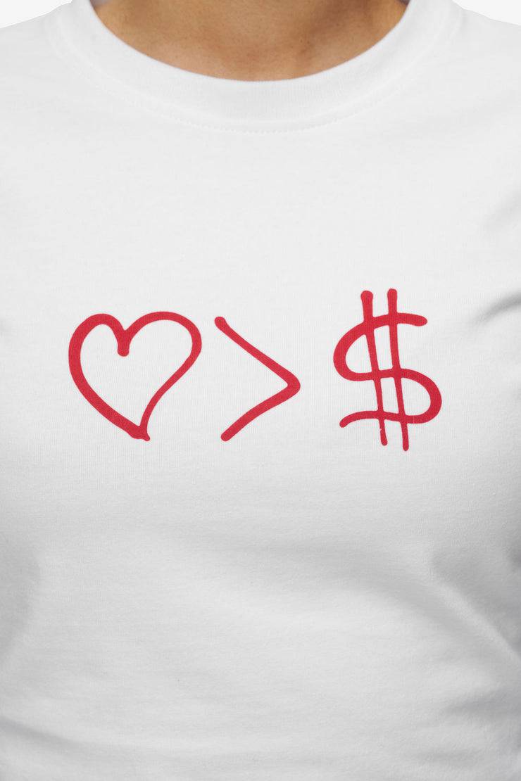 Pegador Jayde Baby Tee White Red Meist gekauft