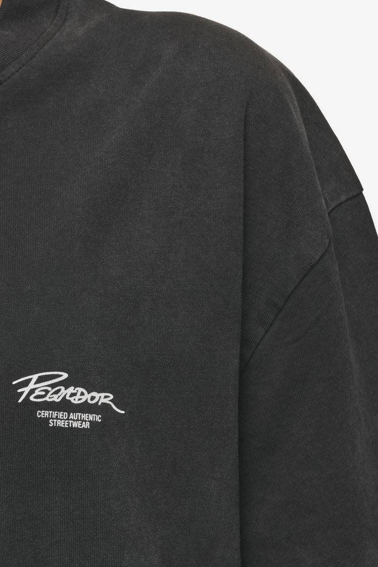 Pegador Banberry Oversized Tee Vintage Black Fabrik Onlineshop
