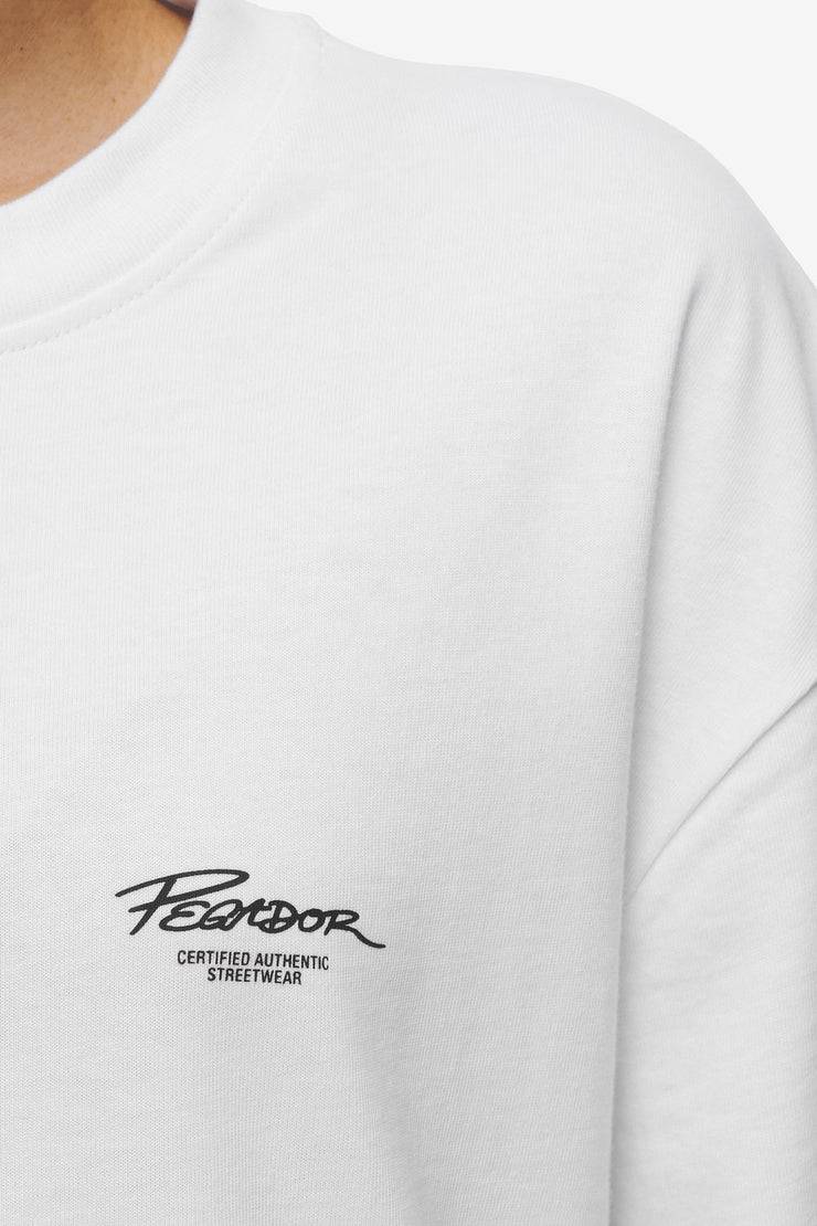 Pegador Banberry Oversized Tee White Fabrikpreis