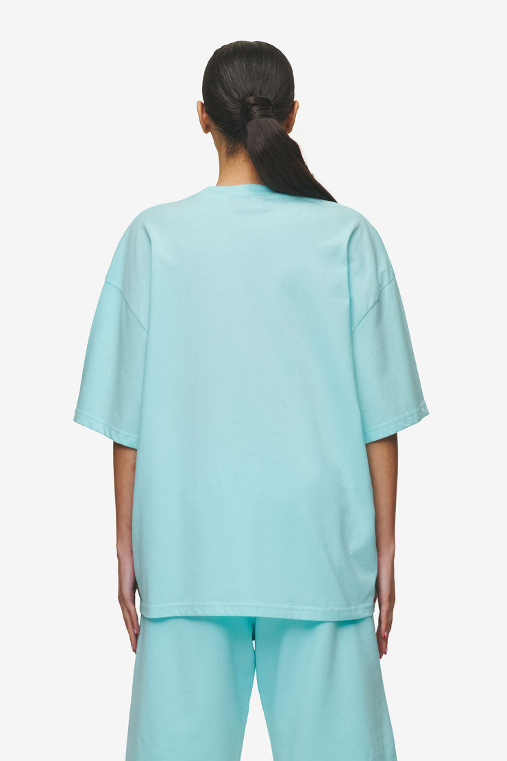 Pegador Leono Boxy Tee Washed Sky Blue Sky Blue Gum Versandkostenfrei