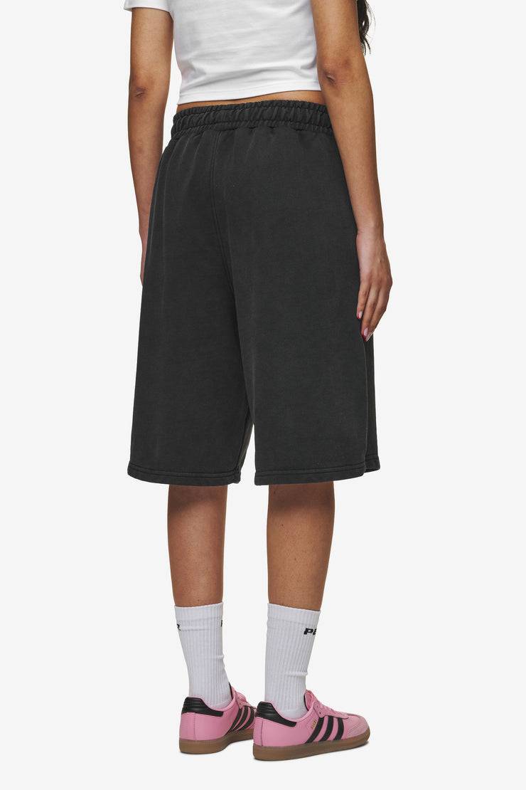 Pegador Leono Overknee Heavy Sweat Shorts Vintage Black Gum Begrenztes Angebot