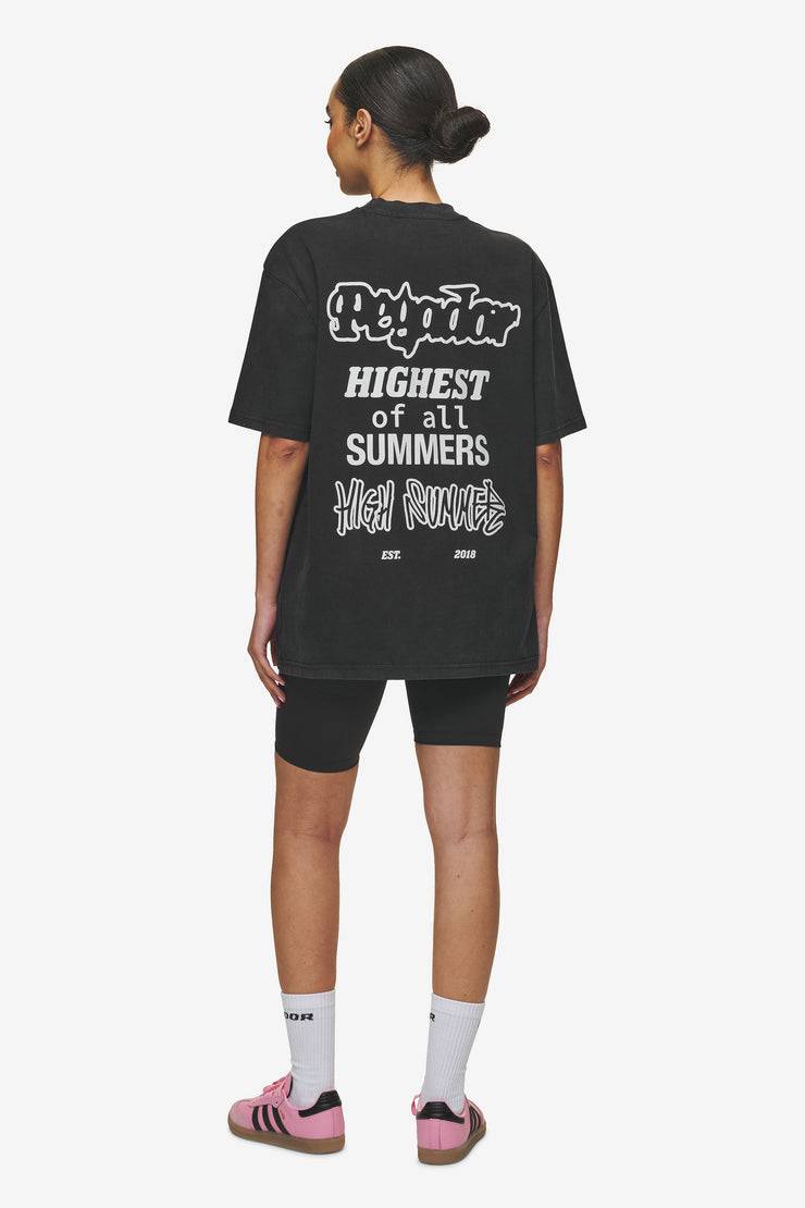 Pegador Denaud Oversized Tee Vintage Black Online Shopping