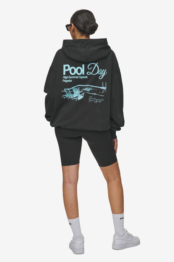 Pegador Patino Oversized Sweat Jacket Vintage Black Vatertagsangebot