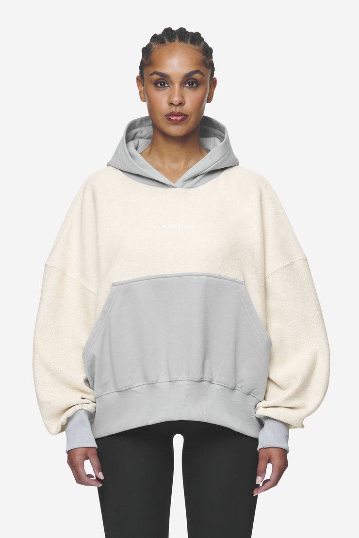 Pegador Estela Inside-Out Oversized Hoodie Coast Sand Sky Grey Jubiläumsangebot