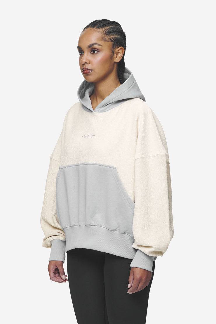 Pegador Estela Inside-Out Oversized Hoodie Coast Sand Sky Grey Jubiläumsangebot