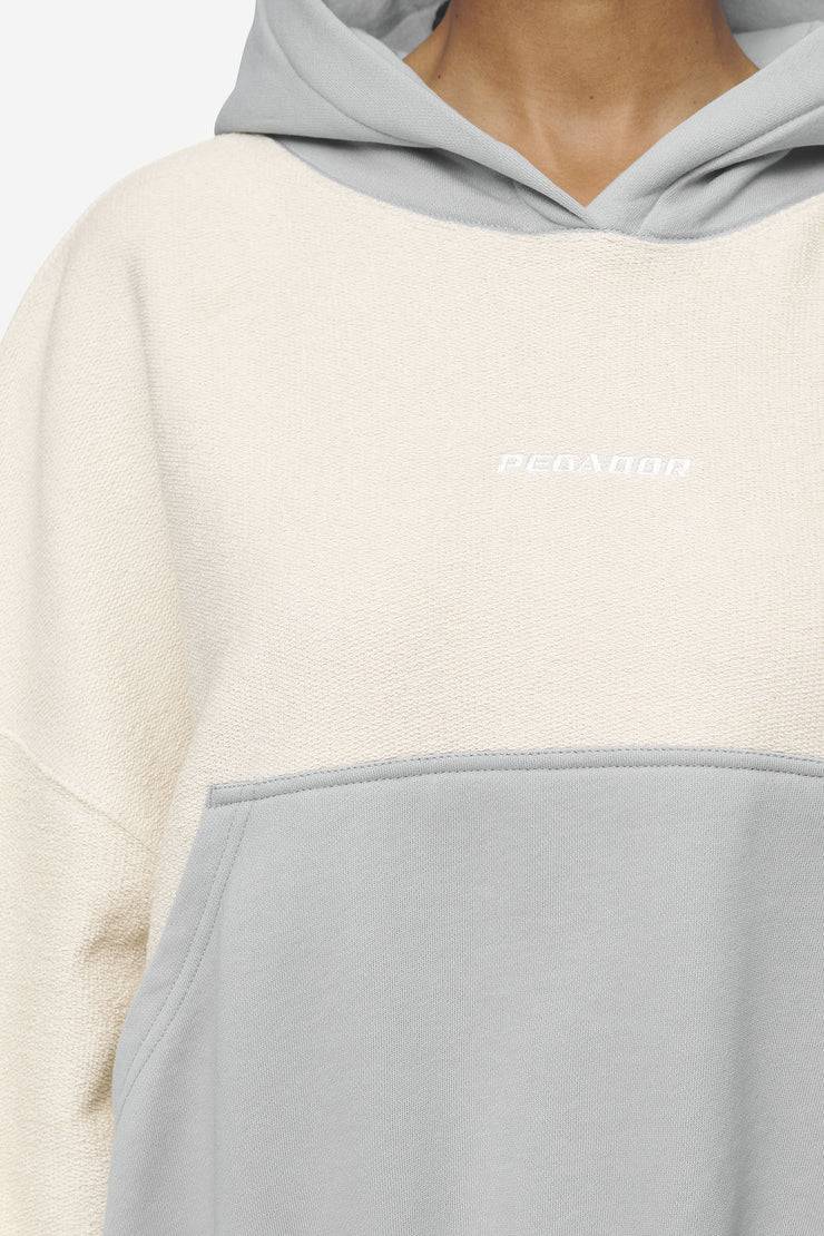 Pegador Estela Inside-Out Oversized Hoodie Coast Sand Sky Grey Jubiläumsangebot