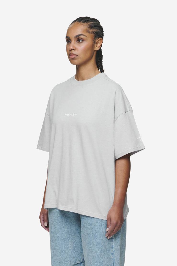 Pegador Aleja Heavy Oversized Tee Washed Sky Grey Online Outlet