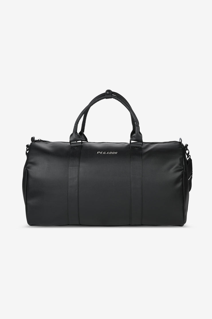 Pegador Strahan Logo Faux Leather Weekender Black Saisonale Angebote