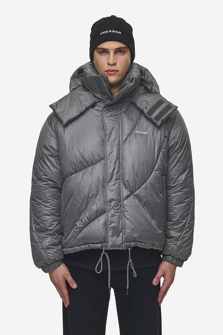Pegador Henry Vintage Oversized Puffer Jacket Anthracite Kauf eins, bekomm eins gratis