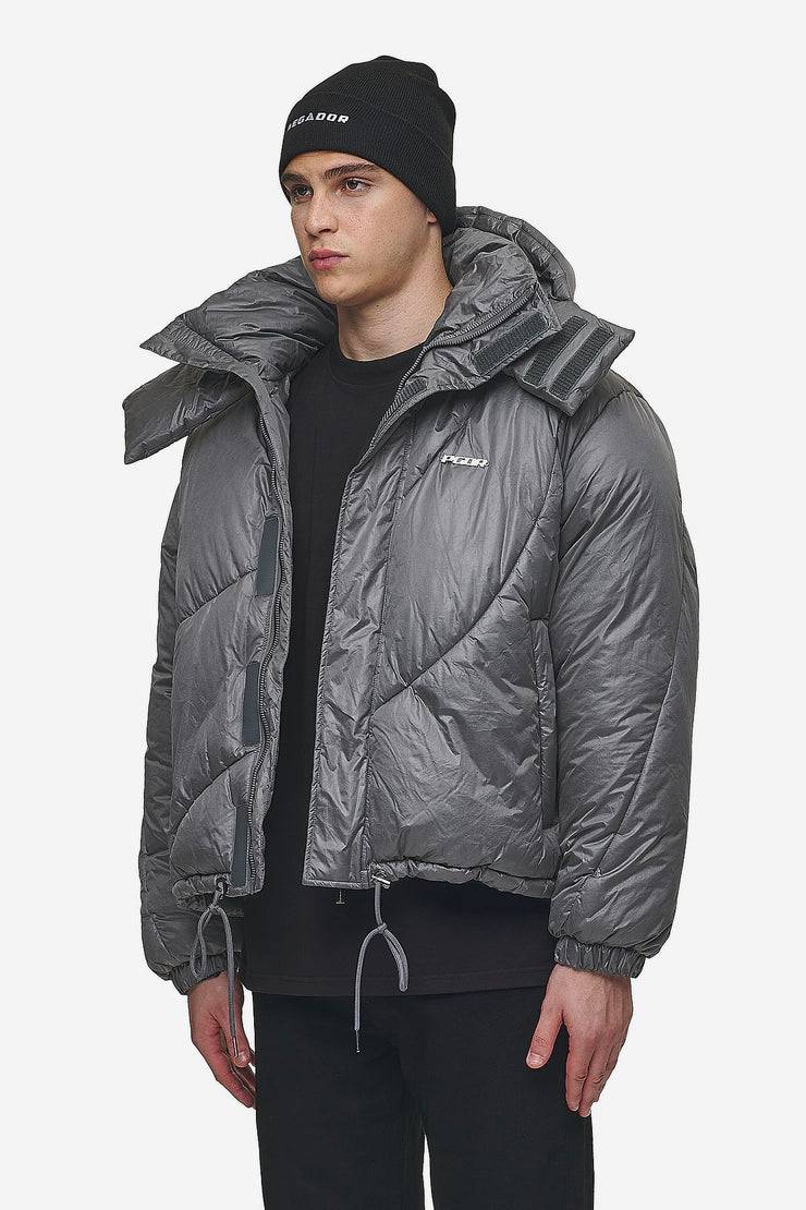 Pegador Henry Vintage Oversized Puffer Jacket Anthracite Kauf eins, bekomm eins gratis