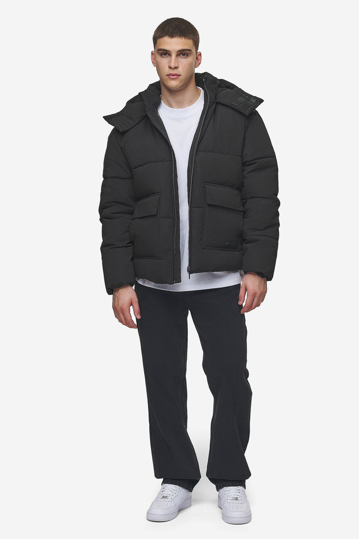 Pegador Carvel Water-Reactive Logo Puffer Jacket Black Riesige Ersparnisse