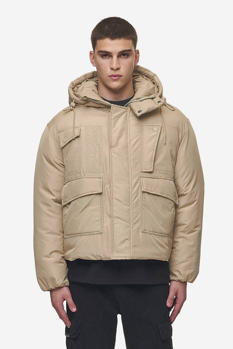 Pegador Jean Utility Puffer Jacket Sand VIP-Rabatte