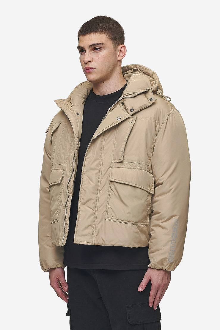 Pegador Jean Utility Puffer Jacket Sand VIP-Rabatte