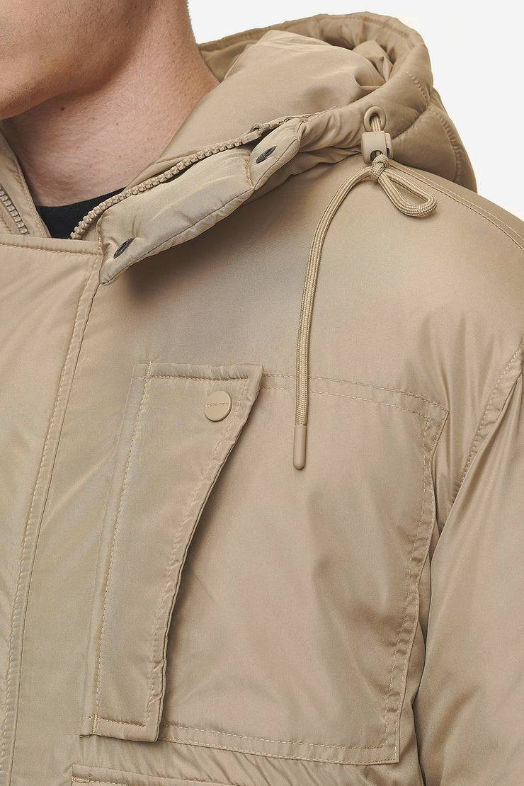 Pegador Jean Utility Puffer Jacket Sand VIP-Rabatte