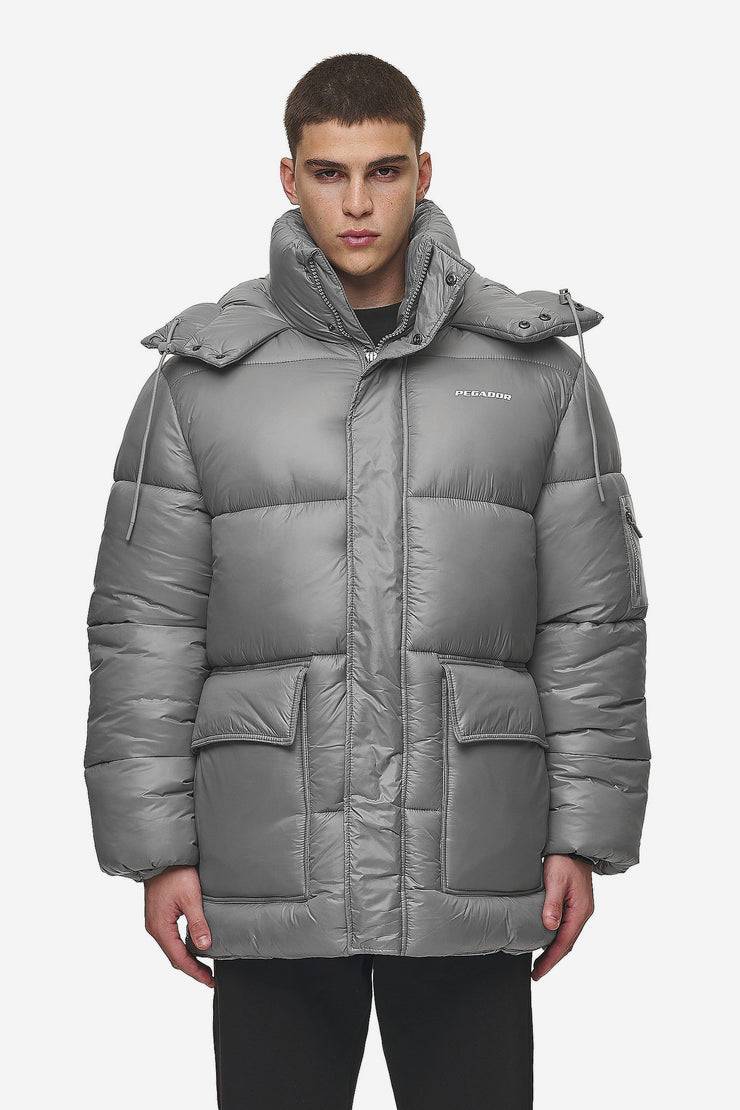 Pegador Conell Puffer Parka Rock Grey Super Sparpreis