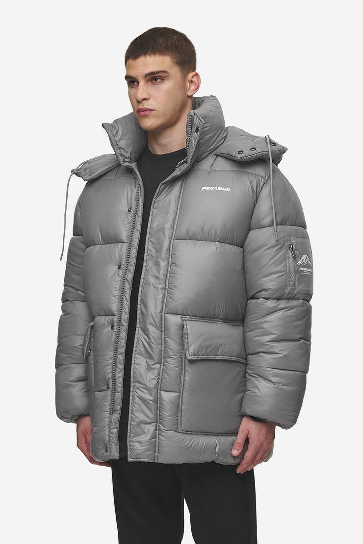 Pegador Conell Puffer Parka Rock Grey Super Sparpreis
