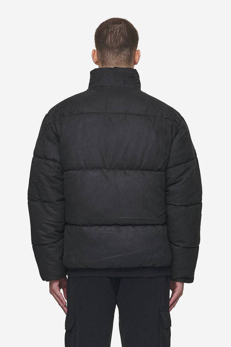 Pegador Sidan Velour Puffer Jacket Black Letzter Tag