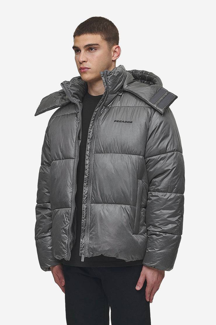 Pegador Marten Vintage Puffer Jacket Anthracite Zeitbegrenzte Promotion