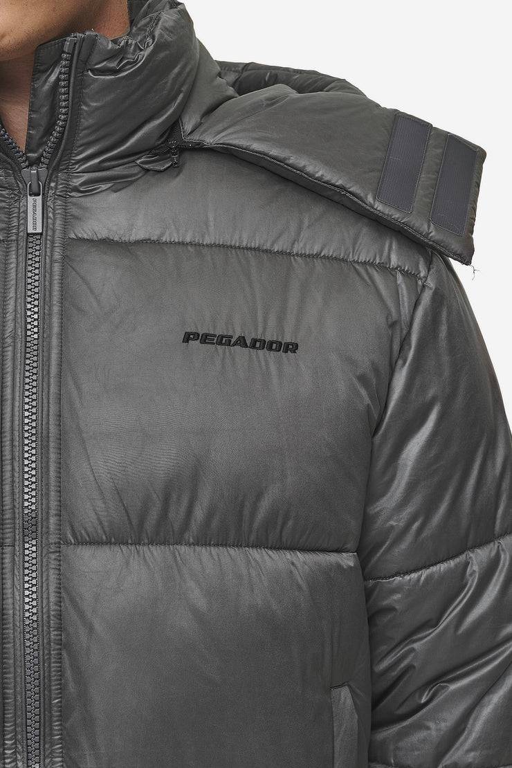 Pegador Marten Vintage Puffer Jacket Anthracite Zeitbegrenzte Promotion
