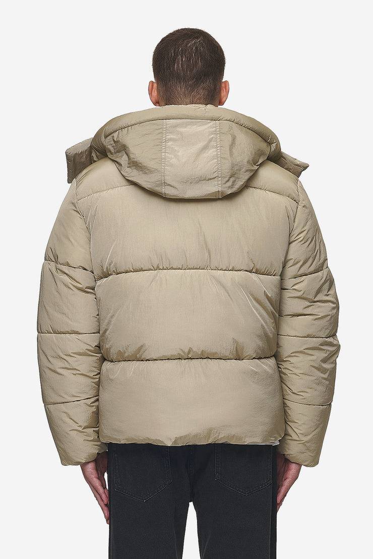 Pegador Marten Crushed Puffer Jacket Beige Bis zu 50% Rabatt