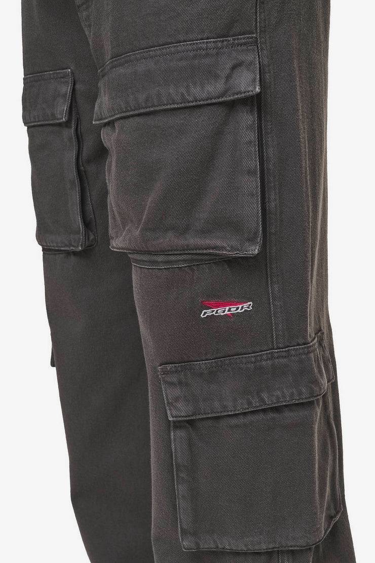 Pegador Penard Wide Cargo Pants Anthracite Bis zu 60% Rabatt