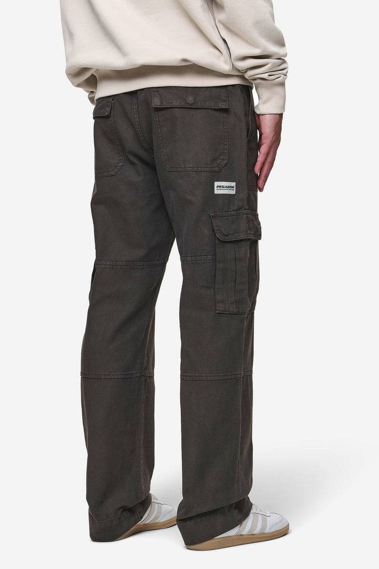 Pegador Risley Cargo Pants Dark Brown Begrenzt auf 3 Tage