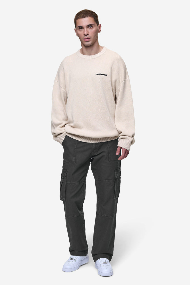 Pegador Risley Cargo Pants Dark Grey Black Friday Preise