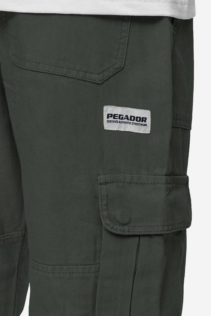 Pegador Risley Cargo Pants Olive Green 2025