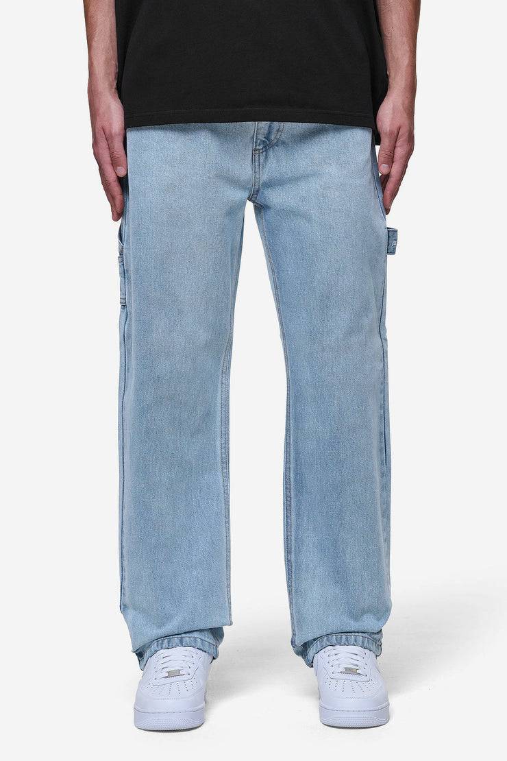 Pegador Daule Baggy Workwear Jeans Washed Light Blue Auslauf