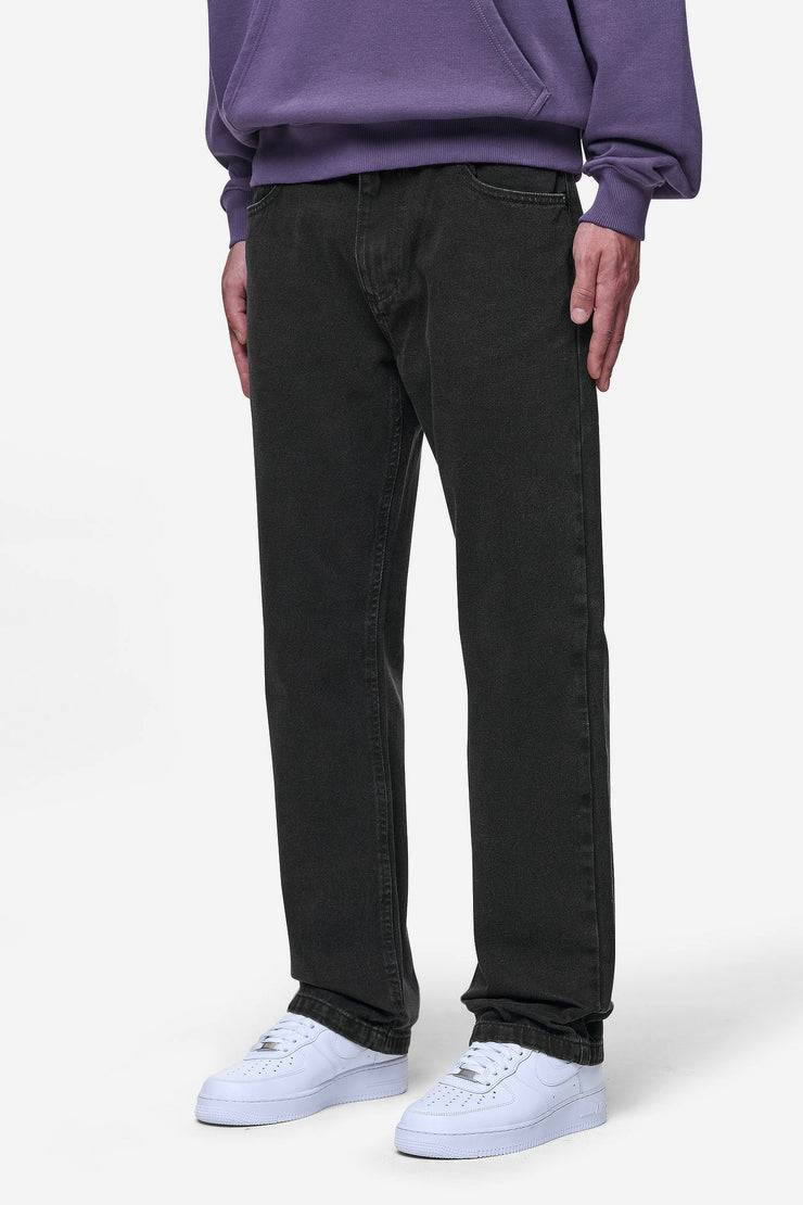Pegador Baures Straight Jeans Washed Black Hotsell
