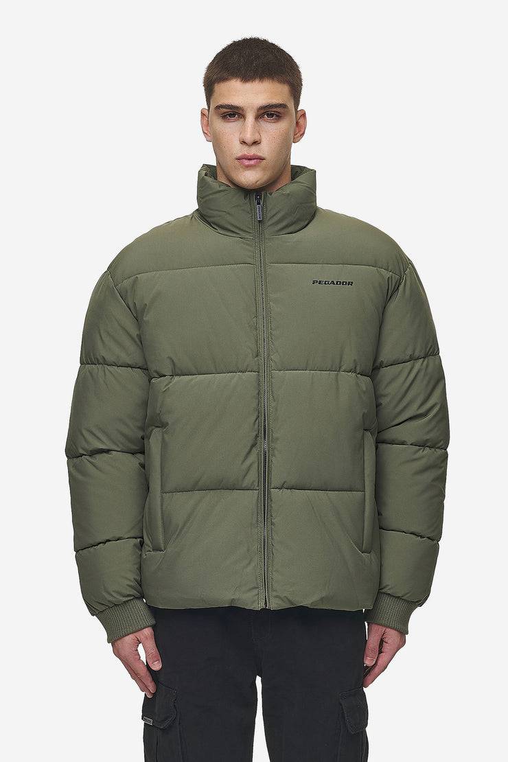Pegador Solin Puffer Jacket Mud Olive Großer Ausverkauf