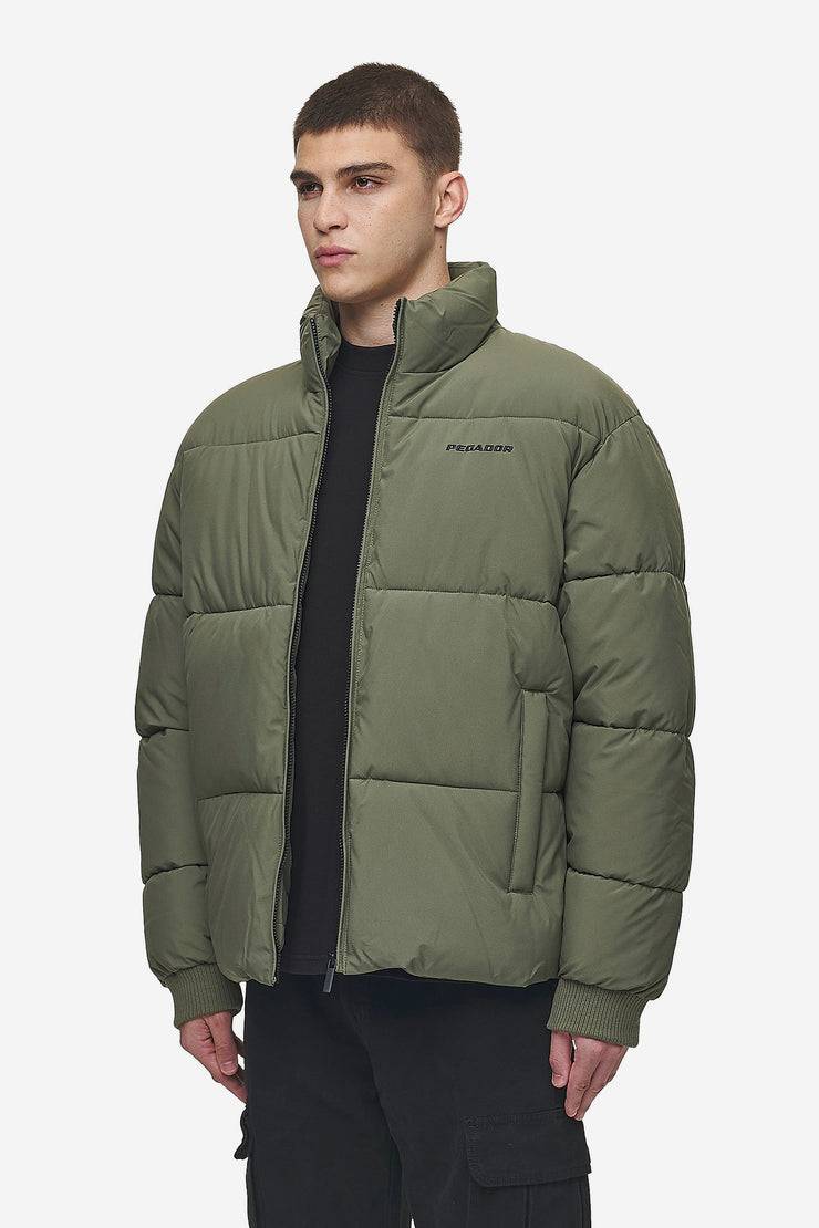 Pegador Solin Puffer Jacket Mud Olive Großer Ausverkauf