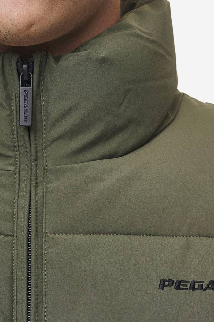 Pegador Solin Puffer Jacket Mud Olive Großer Ausverkauf