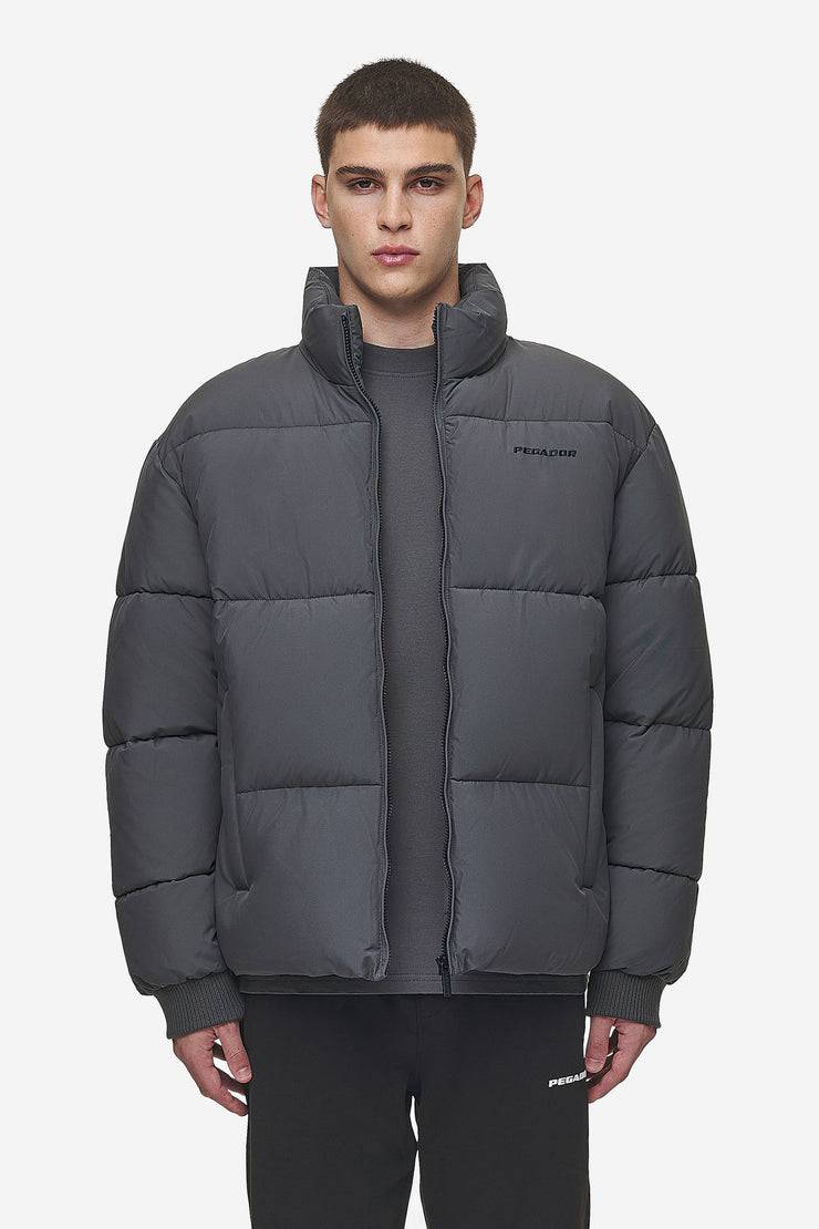 Pegador Solin Puffer Jacket Anthracite Flash Sale