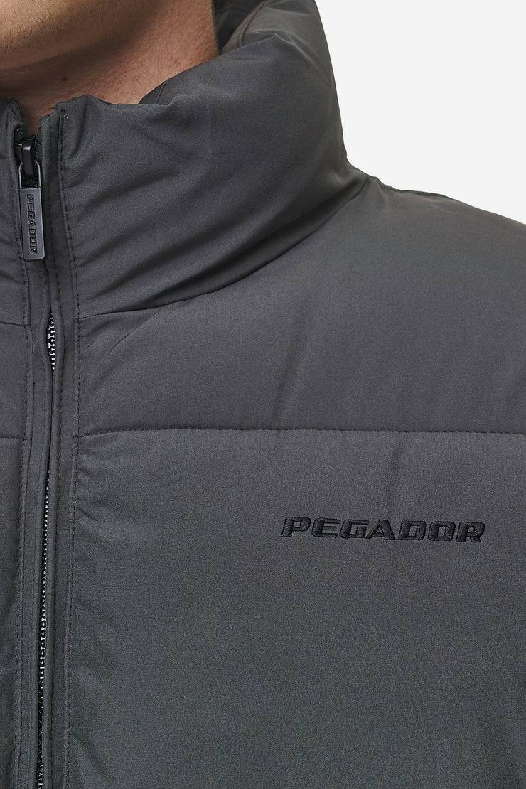 Pegador Solin Puffer Jacket Anthracite Flash Sale